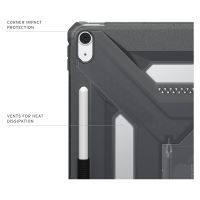 UAG Custodia posteriore Scout Plus con supporto Apple iPad Air 13 pollici (2026) M4 / (2025) M3 / (2024) M2 - Ash