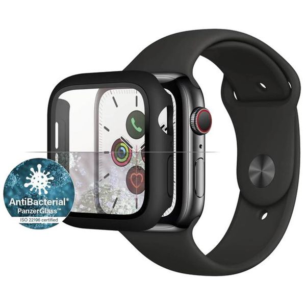 PanzerGlass Cover Full Body Apple Watch 4 / 5 / 6 / SE - 44 mm - Nero