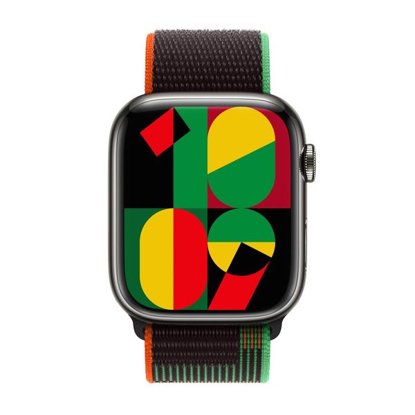 Apple Cinturino Sport Loop Apple Watch | 38/40/41/42 mm - Black Unity