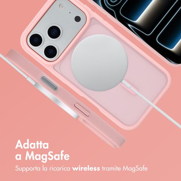 imoshion Cover posteriore Color Guard con MagSafe Apple iPhone 17 Pro Max - Rosa chiaro