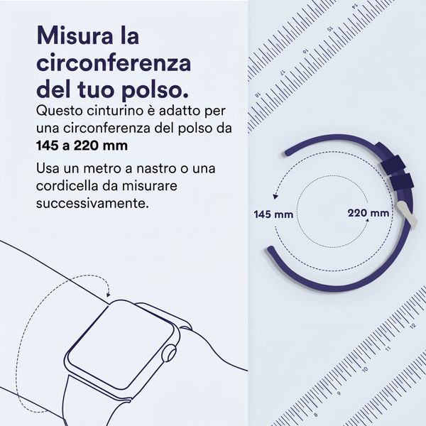 Apple Cinturino Sport Loop Apple Watch | 44/45/46/49 mm - Deep Navy