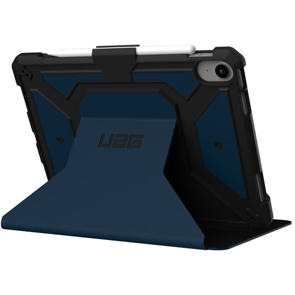 UAG Cover a libro Metropolis Apple iPad 11 (2025) 11 pollici A16 / iPad 10 (2022) 10.9 pollici - Blu