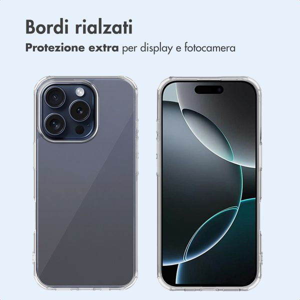 imoshion Cover posteriore protettiva Apple iPhone 16 Pro Max - Trasparente