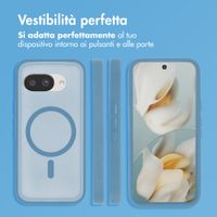 imoshion Cover posteriore Color Guard con MagSafe Google Pixel 9A - Azzurro