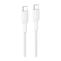 Belkin BoostCharge Pro Braided Cavo da USB-C a USB-C - 2 metri - Bianco