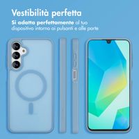 imoshion Cover posteriore Color Guard con MagSafe Samsung Galaxy A16 / A17 / A26 - Azzurro