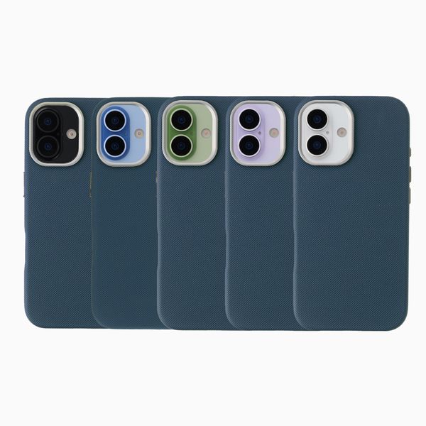 Accezz Cover Mesh con MagSafe Apple iPhone 17 - Blu scuro