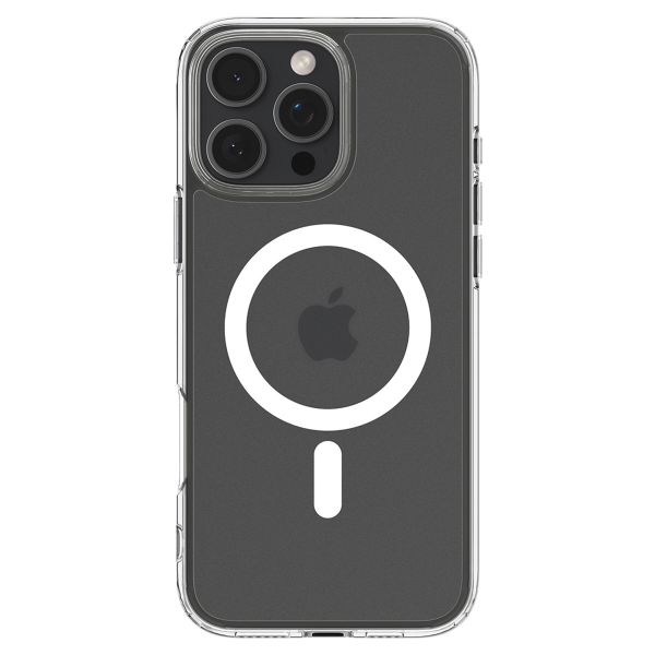 Spigen Cover Posteriore Ultra Ibrida con MagSafe Apple iPhone 16 Pro Max - Frosted Clear
