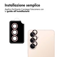 imoshion 2 Pack protezione lente fotocamera per Samsung Galaxy S26 / S26 Plus - Pink Gold