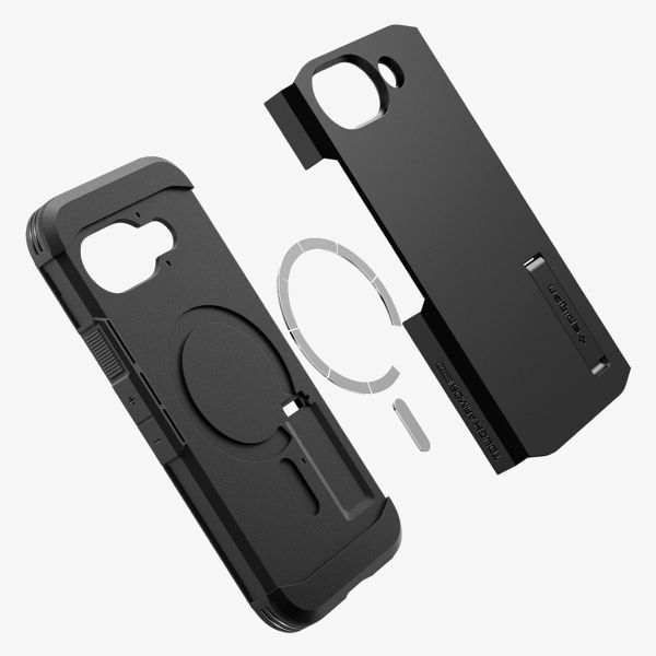 Spigen Cover Posteriore Corazzata Tough con MagSafe Google Pixel 9A - Nero