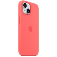 Apple Cover Posteriore in Silicone con MagSafe Apple iPhone 15 - Guava