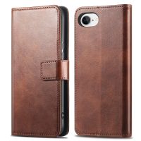 imoshion Cover a libro di Lusso Apple iPhone 17e / 16e - Marrone scuro