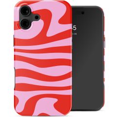 Selencia Cover Posteriore Vivid Apple iPhone 16 - Dream Swirl Pink