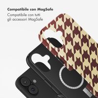 Selencia Cover posteriore Vivid con MagSafe Apple iPhone 17 - Pied-de-Poule