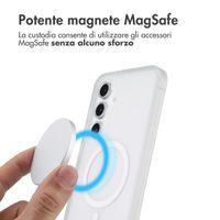 imoshion Cover posteriore Color Guard con MagSafe Samsung Galaxy S24 FE - Bianco