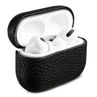 Accezz Cover in vera pelle  Apple Airpods Pro - Nero