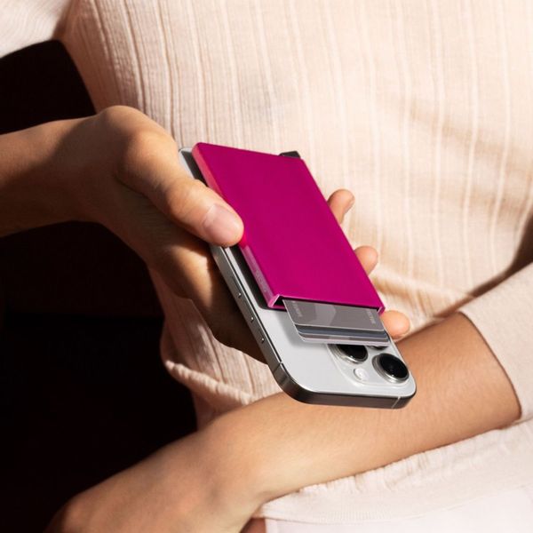 Secrid Cardprotector MagSafe - Porta carte - Fucsia