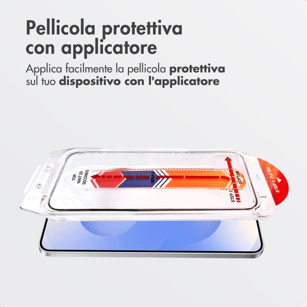 Accezz Vetro temperato + Applicatore Samsung Galaxy S25 / S24