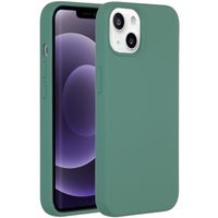 Accezz Cover in silicone liquido con MagSafe Apple iPhone 14 / 13 - Verde scuro