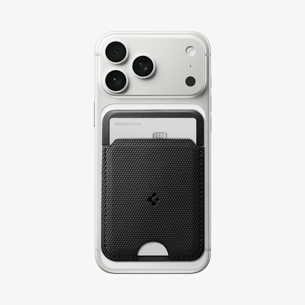 Spigen Portacarte con MagSafe Slim Fold - Black