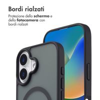 imoshion Cover posteriore Color Guard con MagSafe Apple iPhone 16 - Nero
