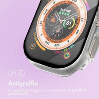 imoshion Cover rigida integrale Apple Watch Ultra / Ultra 2 / Ultra 3 - 49 mm - Trasparente