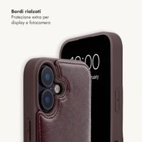 Selencia Cover per telefono Nova con cordino e portacarte Apple iPhone 17 - Checks