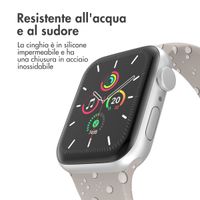imoshion Cinturino in silicone⁺ Apple Watch | 38/40/41/42 mm - Taglia S/M - Stone