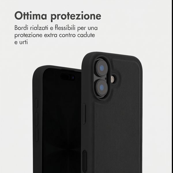 Accezz Backcover Edge con MagSafe Apple iPhone 17 - Nero