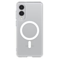 Spigen Cover Posteriore Ultra Ibrida con MagSafe Samsung Galaxy S25 Edge - Clear / White