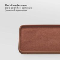 Selencia Libreria rimovibile Olyn con MagSafe Samsung Galaxy S25 / S24 - Marrone