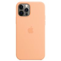 Apple Cover Posteriore in Silicone con MagSafe Apple iPhone 12 (Pro) - Cantaloupe