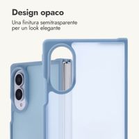 imoshion Cover posteriore Color Guard Samsung Galaxy Z Fold 8 - Azzurro