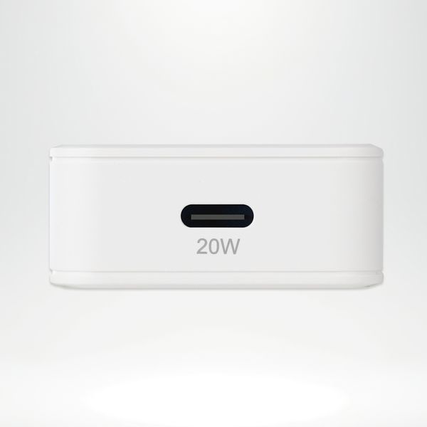 Accezz Caricabatterie GaN Ultra Slim - USB-C - 20 W - Bianco