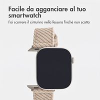 imoshion Cinturino in velluto a coste Apple Watch | 44/45/46/49 mm - Beige