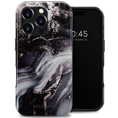Selencia Cover posteriore Vivid con MagSafe Apple iPhone 16 Pro - Chic Marble Black