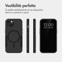 imoshion Cover posteriore con MagSafe Apple iPhone 15 - Nero