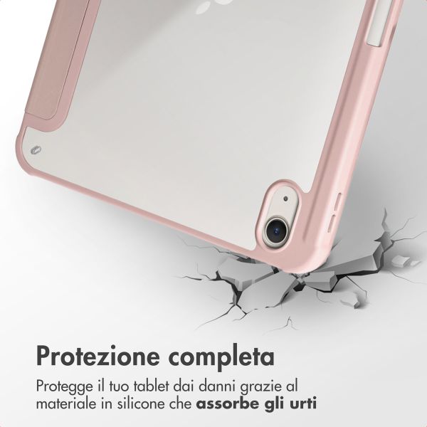imoshion Cover Origami Apple iPad 11 (2025) 11 pollici A16 / iPad 10 (2022) 10.9 pollici - Rosa