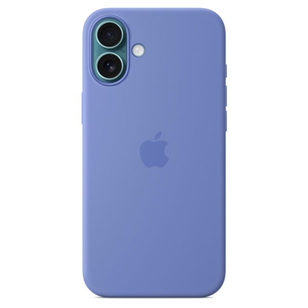 Apple Cover Posteriore in Silicone con MagSafe Apple iPhone 16 Plus - Periwinkle