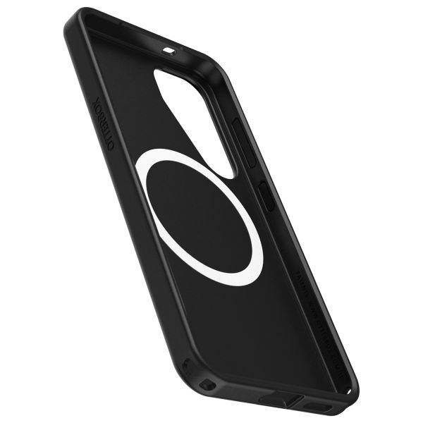 OtterBox Cover Posteriore Trasparente Symmetry con MagSafe Samsung Galaxy S25 - Nero