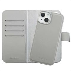 Selencia Libreria rimovibile Olyn con MagSafe Apple iPhone 14 / 13 - Grigio