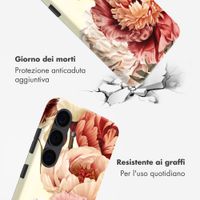 Selencia Cover Posteriore Vivid Samsung Galaxy S24 - Vintage Peony