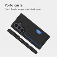 imoshion Backcover con porta carte Samsung Galaxy Z Fold 8 Ultra - Nero