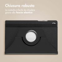 imoshion Cover Girevole a 360° Samsung Galaxy Tab A11 / A9 8.7 pollici - Nero