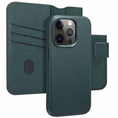 Accezz Cover in pelle 2 in 1 con MagSafe Apple iPhone 15 Pro - Cedar Green