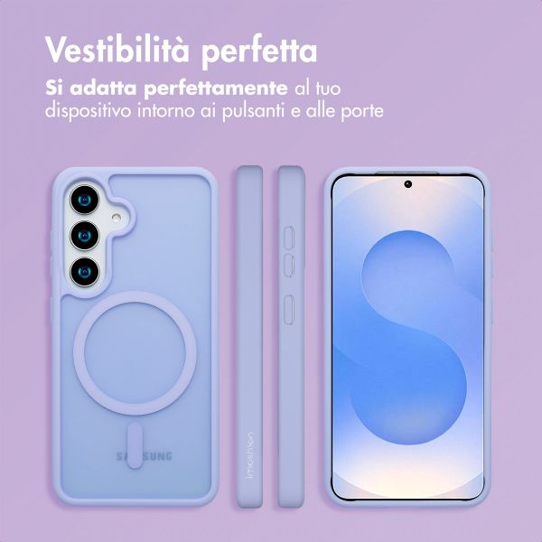 imoshion Cover posteriore Color Guard con MagSafe Samsung Galaxy S25 - Lilla