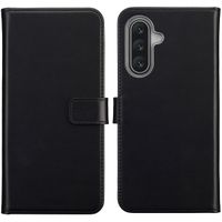 Selencia Cover a libro in vera pelle Samsung Galaxy A17 (5G) / (4G) - Nero