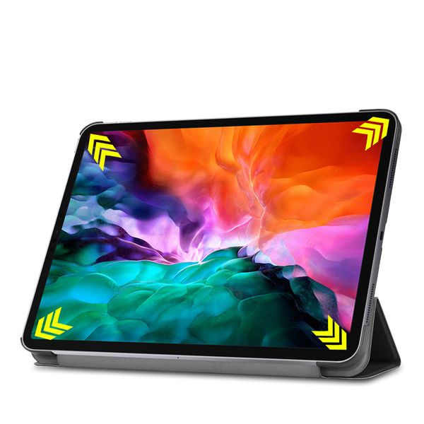 imoshion Cover a libro Trifold Apple iPad Pro 12.9 (2018/2020/2021/2022) - Nero