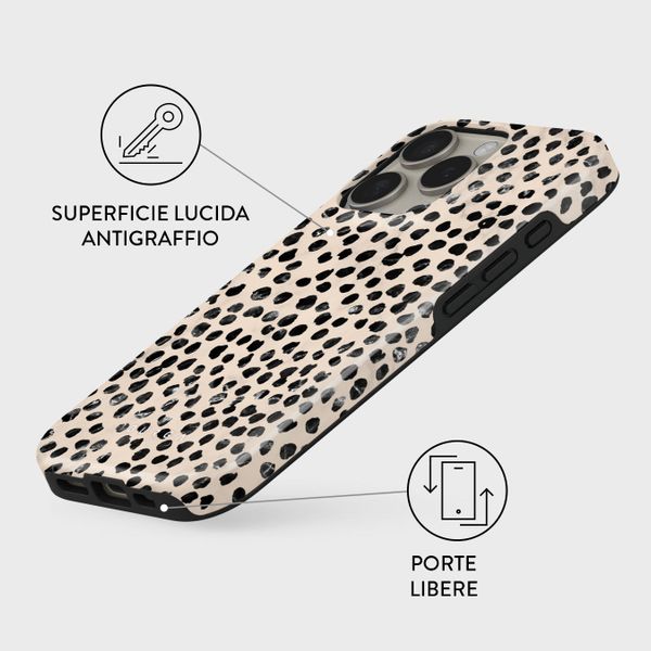 Burga Cover Posteriore Resistente Apple iPhone 16 Pro - Almond Latte