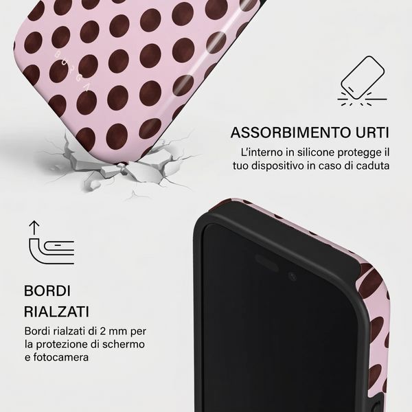 Burga Cover Posteriore Resistente con MagSafe Apple iPhone 16 - New Crush